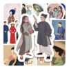 Bộ 25 Sticker Trang Phục Truyền Thống Việt Nam – Gìn Giữ Văn Hóa, Mang Hơi Thở Xưa possterr9