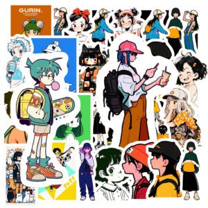 Bộ 25 Sticker Cô Gái – Thời Trang, Cá Tính, Tạo Điểm Nhấn Decor