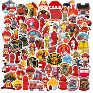 Bộ 100 Sticker Cứu Hỏa – Hào Hứng, Truyền Cảm Hứng, Phù Hợp Cho Bé Yêu Nghề Nghiệp