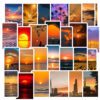 Bộ 50 Sticker Hoàng Hôn – Mang Cả Bầu Trời Vàng Cam Về Góc Làm Việc & Cuộc Sống Của Bạn poster1 108