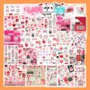 Bộ 50 Sticker Love – Ngọt Ngào, Dễ Thương Cho Mọi Góc Decor poster1 155