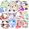 Bộ 50 Sticker Bò Cute – Dễ Thương, Chill, Decor Mọi Góc Học Tập poster1 198