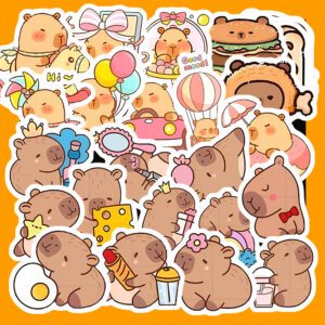 Bộ 45 Sticker Cappybara – Siêu Dễ Thương Cho Góc Học Tập & Decor Sổ Tay