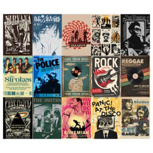 Bộ 50 Poster Âm Nhạc – Huyền Thoại Gói Gọn Trong Từng Tấm Ảnh