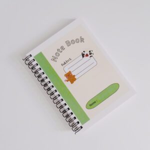 Sổ Ghi Chú A6 Gáy Lò Xo – Nhỏ Gọn, Dễ Thương & Siêu Tiện Lợi