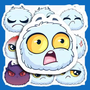 Bộ Sticker Cục Bông – Đáng Yêu, Chill, Siêu Hài Hước poster11 8
