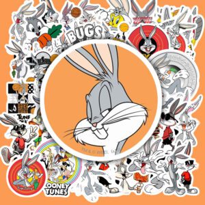 Bộ 50 Sticker Thỏ Dễ Thương – Siêu Cool, Siêu Đáng Yêu Cho Fan Decor poster2 153