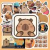 Bộ Sticker Capybara – Đáng Yêu, Chill Và Siêu Gần Gũi poster2 161
