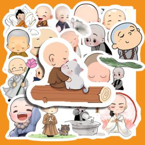 Bộ Sticker Chú Tiểu – Dễ Thương, An Nhiên, Bình An Mỗi Ngày poster2 169