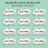 150 Sticker Tên Decal Nhựa Họa Tiết Cây Lá (3,5x1,5cm) – Tươi Mát, Tối Giản, Dán Đâu Cũng Đẹp poster2 17