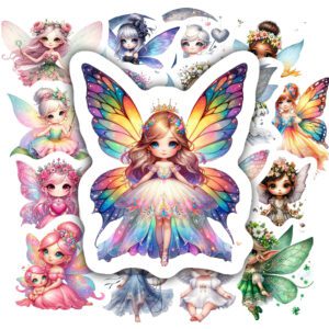 Bộ 25 Sticker Công Chúa – Dịu Dàng, Lung Linh, Tô Điểm Góc Học Tập poster2 186