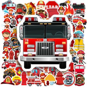 Bộ 100 Sticker Cứu Hỏa – Hào Hứng, Truyền Cảm Hứng, Phù Hợp Cho Bé Yêu Nghề Nghiệp poster2 96