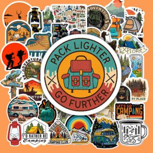 Bộ 50 Sticker Camping – Chill, Phượt & Vintage Cho Góc Decor poster3 111