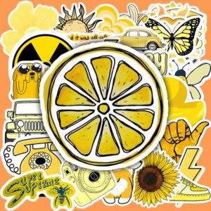 Bộ 50 Sticker Màu Vàng – Tươi Vui, Rực Rỡ, Decor Góc Học Tập & Làm Việc poster3 130