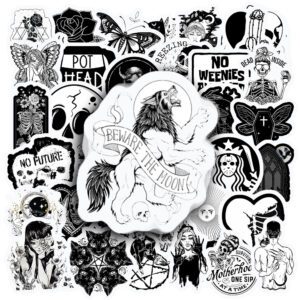 Bộ 50 Sticker Gothic – Cool Ngầu, Dark Art, Chất Riêng poster3 136