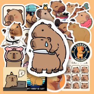 Bộ Sticker Capybara – Đáng Yêu, Chill Và Siêu Gần Gũi poster3 141