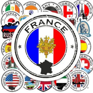 Bộ 50 Sticker Country – Quốc Kỳ & Biểu Tượng Quốc Gia Cho Tín Đồ Du Lịch poster3 72