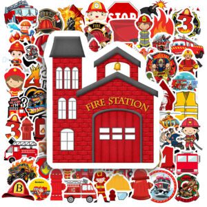 Bộ 100 Sticker Cứu Hỏa – Hào Hứng, Truyền Cảm Hứng, Phù Hợp Cho Bé Yêu Nghề Nghiệp poster3 78