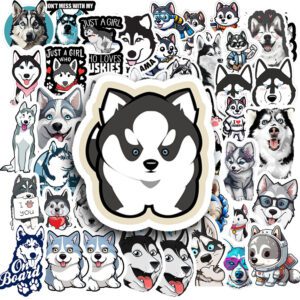 Bộ 50 Sticker Husky – Siêu Biểu Cảm, Siêu Dễ Thương poster3 97