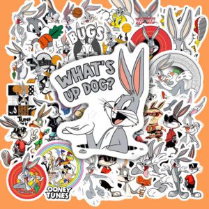 Bộ 50 Sticker Thỏ Dễ Thương – Siêu Cool, Siêu Đáng Yêu Cho Fan Decor poster4 127