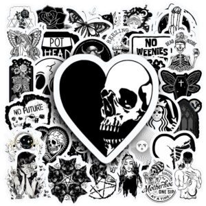 Bộ 50 Sticker Gothic – Cool Ngầu, Dark Art, Chất Riêng poster4 130