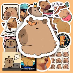 Bộ Sticker Capybara – Đáng Yêu, Chill Và Siêu Gần Gũi poster4 136