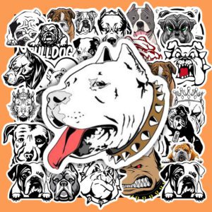 Bộ 50 Sticker Chó Mặt Xệ – Siêu Ngầu, Siêu Đáng Yêu Cho Fan Boss poster5 100