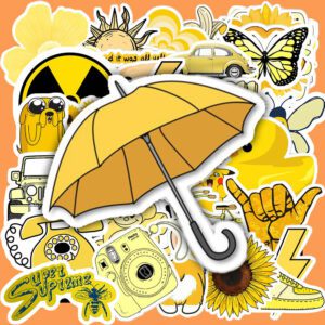 Bộ 50 Sticker Màu Vàng – Tươi Vui, Rực Rỡ, Decor Góc Học Tập & Làm Việc poster5 116