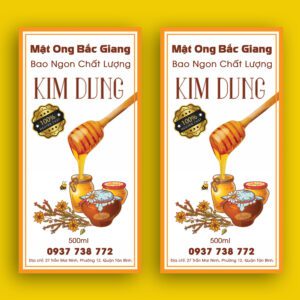Tem Nhãn Mật Ong – Gây Ấn Tượng Ngay Từ Cái Nhìn Đầu Tiên