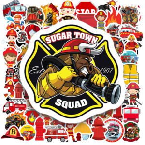 Bộ 100 Sticker Cứu Hỏa – Hào Hứng, Truyền Cảm Hứng, Phù Hợp Cho Bé Yêu Nghề Nghiệp poster5 62