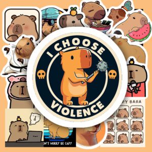 Bộ Sticker Capybara – Đáng Yêu, Chill Và Siêu Gần Gũi poster6 104