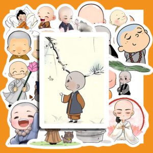 Bộ Sticker Chú Tiểu – Dễ Thương, An Nhiên, Bình An Mỗi Ngày poster6 112