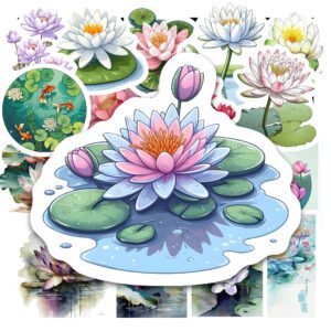 Bộ 25 Sticker Hoa Sen – Tinh Khiết, An Nhiên, Trang Trí Phong Thủy poster6 140