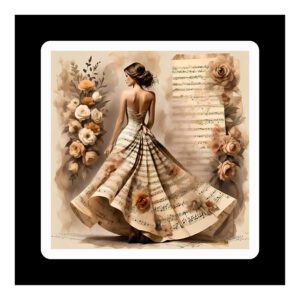 Bộ 25 Sticker Vintage 1 – Cafe, Máy Đánh Chữ, Đĩa Than, Decor Chill Cổ Điển poster6 144