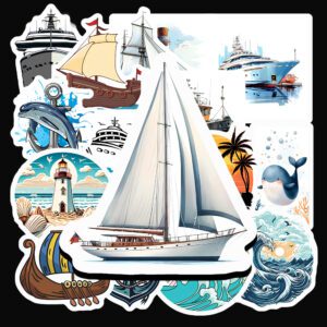 Bộ 50 Sticker Biển Đảo – Tươi Mát Mùa Hè, Decor Vali & Sổ Tay Cực Chill poster6 146