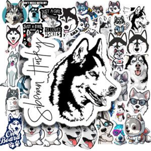 Bộ 50 Sticker Husky – Siêu Biểu Cảm, Siêu Dễ Thương poster6 60