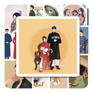Bộ 25 Sticker Trang Phục Truyền Thống Việt Nam – Gìn Giữ Văn Hóa, Mang Hơi Thở Xưa poster7 133