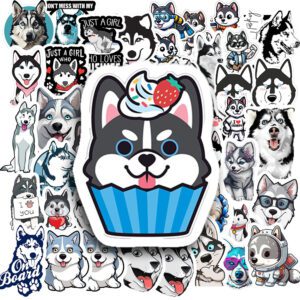 Bộ 50 Sticker Husky – Siêu Biểu Cảm, Siêu Dễ Thương poster7 59