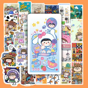Bộ 50 Sticker Hoạt Hình Dễ Thương – Trang Trí Laptop, Sổ Tay, Bình Nước Cực Chill poster7 83