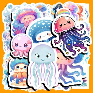 Bộ 50 Sticker Sứa Biển – Dễ Thương, Trong Trẻo, Decor Sổ & Góc Học Tập poster8 160