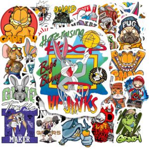 Bộ 50 Sticker Động Vật Graffiti – Cực Chất Cho Dân Streetwear, Skate, Decor Laptop, Bình Nước poster8 31