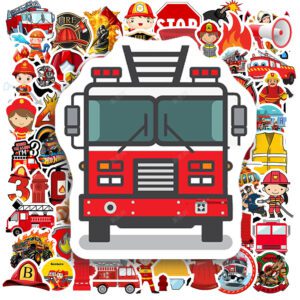 Bộ 100 Sticker Cứu Hỏa – Hào Hứng, Truyền Cảm Hứng, Phù Hợp Cho Bé Yêu Nghề Nghiệp poster8 41