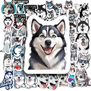 Bộ 50 Sticker Husky – Siêu Biểu Cảm, Siêu Dễ Thương poster8 60