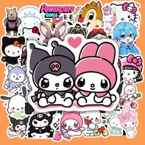 Bộ 60 Sticker Hoạt Hình Hỗn Hợp – Cute, Dễ Thương, Phù Hợp Decor Góc Học Tập & Làm Việc poster8 86