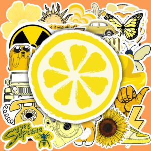 Bộ 50 Sticker Màu Vàng – Tươi Vui, Rực Rỡ, Decor Góc Học Tập & Làm Việc poster8 94