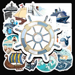 Bộ 50 Sticker Biển Đảo – Tươi Mát Mùa Hè, Decor Vali & Sổ Tay Cực Chill poster9 131