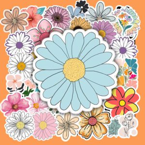 Bộ 50 Sticker Bông Hoa – Dễ Thương, Tươi Mát Cho Góc Decor poster9 68