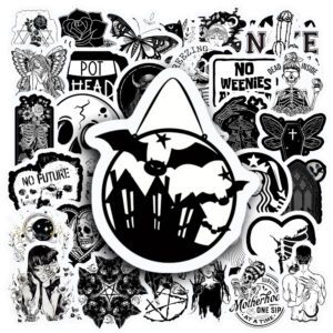 Bộ 50 Sticker Gothic – Cool Ngầu, Dark Art, Chất Riêng poster9 94