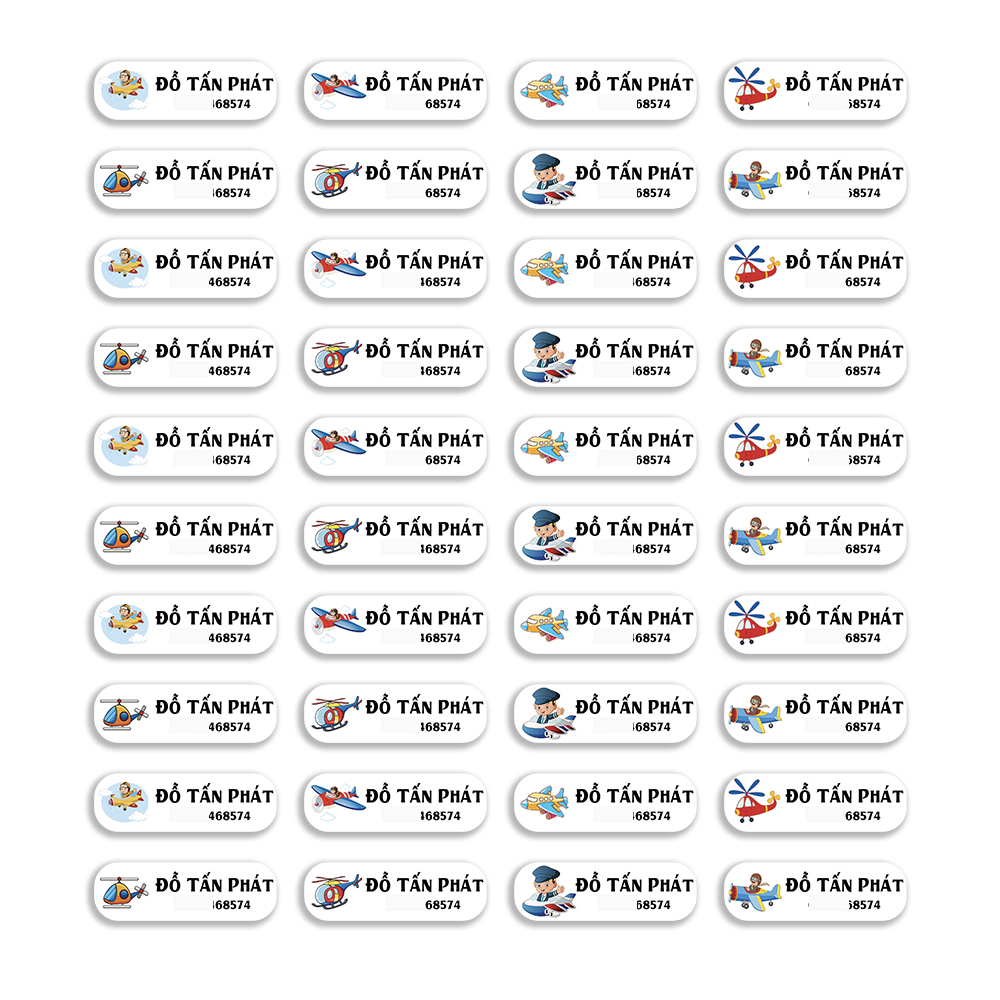 sticker tên sticker ten 3