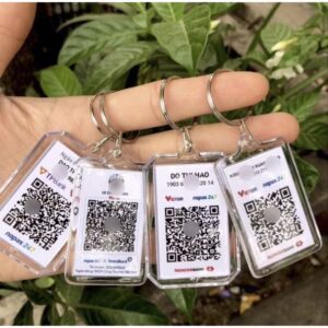 Móc Khoá In Hình/QR Code – Phụ Kiện Cá Nhân Hóa Độc Đáo Và Tiện Lợi Cho Mọi Người